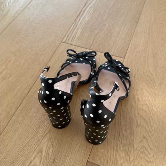 Kate Spade Black Polka Dot Women's Heels - Picture 5 of 9